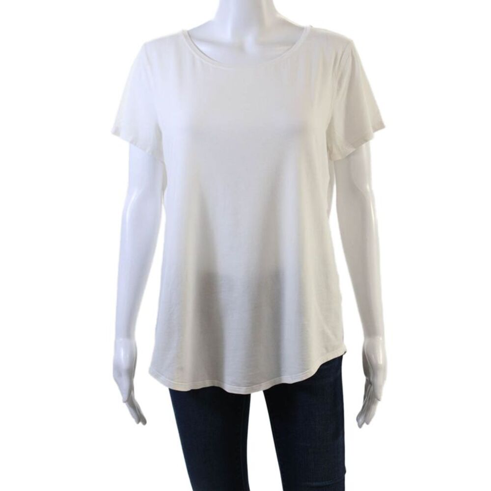 Lululemon Womens Activewear Basic Top White Size 8